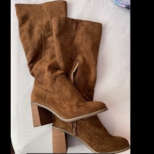 Universal Thread Knee-High Suede Boots